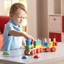 Melissa & Doug Toy Stacking Train - Additional view 5