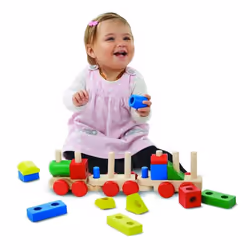 Melissa & Doug Toy Stacking Train - Additional view 6