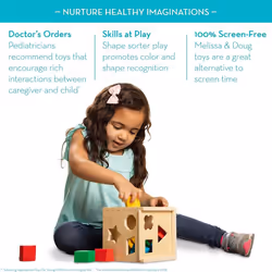 Melissa & Doug Shape Sorting Cube - Additional view 5