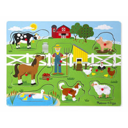 Melissa & Doug 10738 Old Macdonald&#039;s Farm Sound Puzzle (8 Piece)