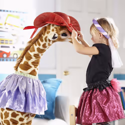 Melissa & Doug Giant Giraffe - Lifelike Stuffed Animal (over 121 centimetres tall)