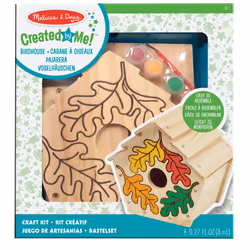 Melissa & Doug Build-Your-Own Wooden Birdhouse Craft Kit