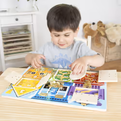 Melissa & Doug Latches Board - Additional view 5