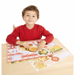 Melissa & Doug Sticker Pad - Make-a-Meal, 225+ Food Stickers