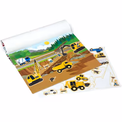 Melissa & Doug Reusable Sticker Pad - Vehicles