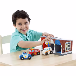 Melissa And Doug Keys & Cars Rescue Garage Wooden Toy