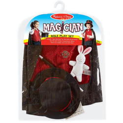 Melissa & Doug Magician Role Play Costume - Set - Dress Up - Kids Ages 3-6 Years