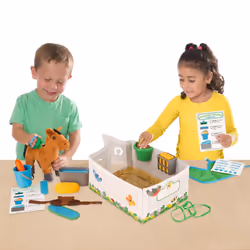 Melissa & Doug Feed & Groom Horse Care Play Set
