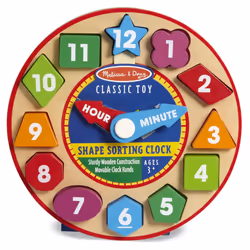 Melissa and Doug Shape Sorting Clock