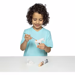 Melissa & Doug Created by Me! Horse Figurines Craft Kit (2 Resin Horses, 6 Paints, Paintbrush)