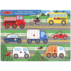 Melissa & Doug Vehicles Puzzle - 8 Pieces