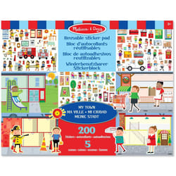Melissa & Doug Reusable Sticker Pad - MyTown