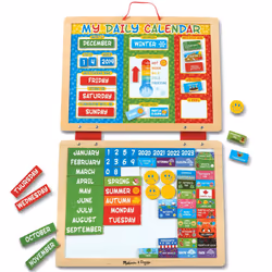 Melissa & Doug 19253 My Magnetic Daily Calendar, Multi-Colour, 40X30X3