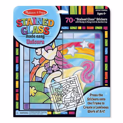 Melissa & Doug Stained Glass - Unicorn