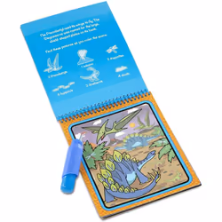 Melissa & Doug Water Wow! On The Go Travel Activity - Dinosaurs - Ages 3 Years +