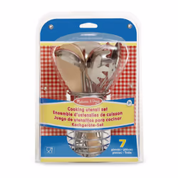 Cooking Utensil Set | Pretend Play | Play Food | 3+ | Gift for Boy or Girl