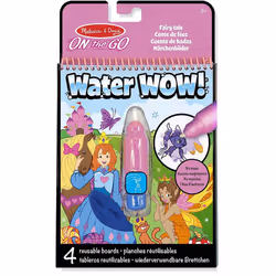 Melissa & Doug Water Wow! On The Go Travel Activity - Fairy Tale - Age 3 Years +