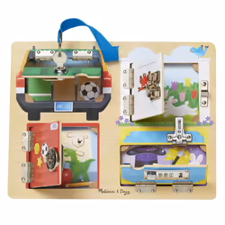 Melissa & Doug Lock & Latch Board