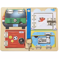 Melissa & Doug Lock & Latch Board - Additional view 5