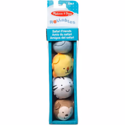 Melissa & Doug Rollables Safari Friends Infant and Toddler Toy