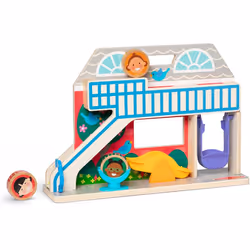 Melissa & Doug GO Tots Wooden Toy Schoolyard Tumble