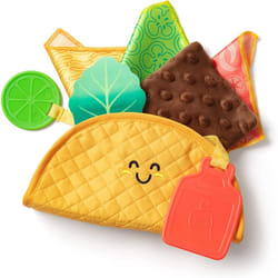 Melissa & Doug Multi-Sensory Soft Taco Fill & Spill Infant Toy