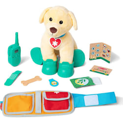 Melissa & Doug Ranger Dog Plush with Search and Rescue Gear Plush Toy