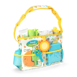 Melissa & Doug Mine to Love Travel Time Play Set for Dolls with Diaper Bag, Bottle, Sunscreen, More (17 pcs) - Baby Doll Accessories, For Kids Ages 3+