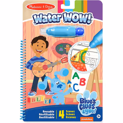Melissa & Doug Blues Clues & You! Water WOW! Alphabet Water Reveal Travel Activity Pad