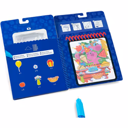 Melissa & Doug Blue's Clues & You! Water WOW! Shapes Water Reveal Travel Activity Pad