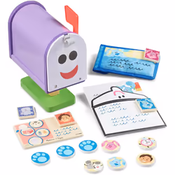 Melissa & Doug Blue's Clues & You! Wooden Mailbox Play Set