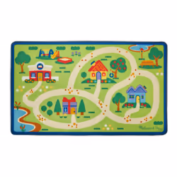 Melissa & Doug FFP Blues Clues Activity Rug