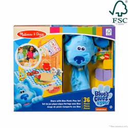 Melissa & Doug Blues Clues & You! Share with Blue Picnic Play Set with