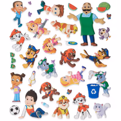Melissa & Doug Paw Patrol Puffy Sticker Pad - Adventure Bay