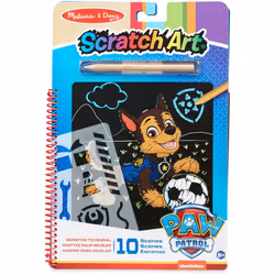 Melissa & Doug Paw Patrol Scratch Art - Chase