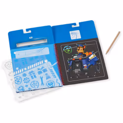 Melissa & Doug Paw Patrol Scratch Art - Chase