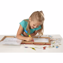 Melissa & Doug Reusable Drawing and Magnet Kit - Dinosaurs 41321