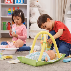 Melissa & Doug 41711 Dolls & Doll Furniture, Multi