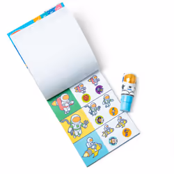 Sticker WOW! Astronaut Bundle: 24-Page Activity Pad, Sticker Stamper, Mini Activity Pad, 500 Stickers, Arts and Crafts Fidget Toy Collectible