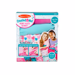 Melissa & Doug Fleece Quilt No-Sew Craft Kit Multi
