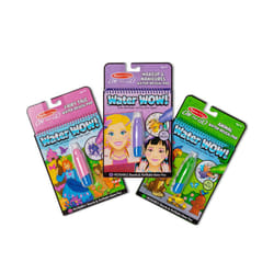 Melissa & Doug On the Go Water Wow! Reusable Water-Reveal Activity Pads  3-pk  Makeup  Fairy Tales  Animals - Travel Toys  Party Favors  Stocking Stuf