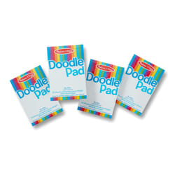 Melissa & Doug Drawing Paper Pad (6 x 9 inches) - 50 Sheets  4-Pack - Kids Drawing Paper  Drawing And Coloring Pad For Kids  Art Paper For Kids