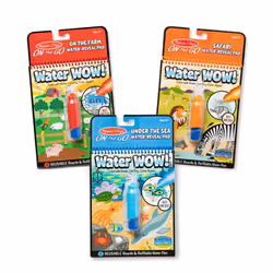 Melissa & Doug Water Wow! - Water Reveal Pad Bundle - Farm Safari & Under The Sea