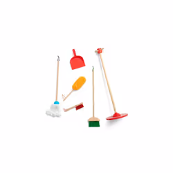 Kids Cleaning Set | Toddler Role Play Toys for Girls and Boys Age 3+ | Pretend Play Cleaning Products | Let's Play House! Dust, Sweep & Mop Kids Toys