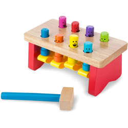 Melissa & Doug Deluxe Pounding Bench Developmental Toy Problem Solving Aid