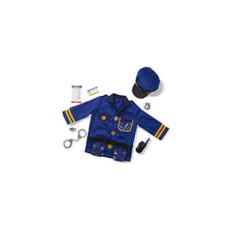 Melissa & Doug unisex-children Police Officer Role Play Costume Dress-Up Set (8 pcs) Frustration-Free Packaging Multicolor  Ages 3-6 Years