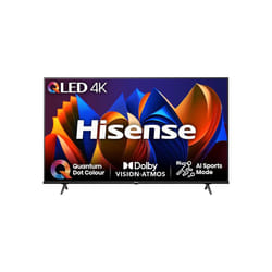 Hisense 55 Inch 4K QLED Smart TV 55E77NQTUK  - Quantum Dot Colour,