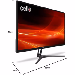 Cello M2420FHD 24 inch Frameless  LED Ultra Slim Monitor