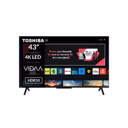Toshiba 43UV2F53DBU 43 Inch 4K Ultra HD LED HDR VIDAA Smart TV