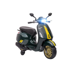AIYAPLAY Vespa Licensed 12V Kids Electric Motorbike,